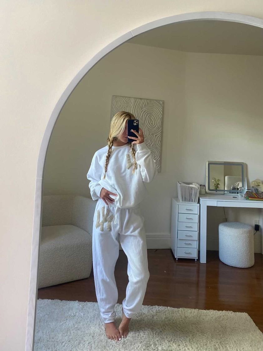 Cozy NY Graphic Sweats