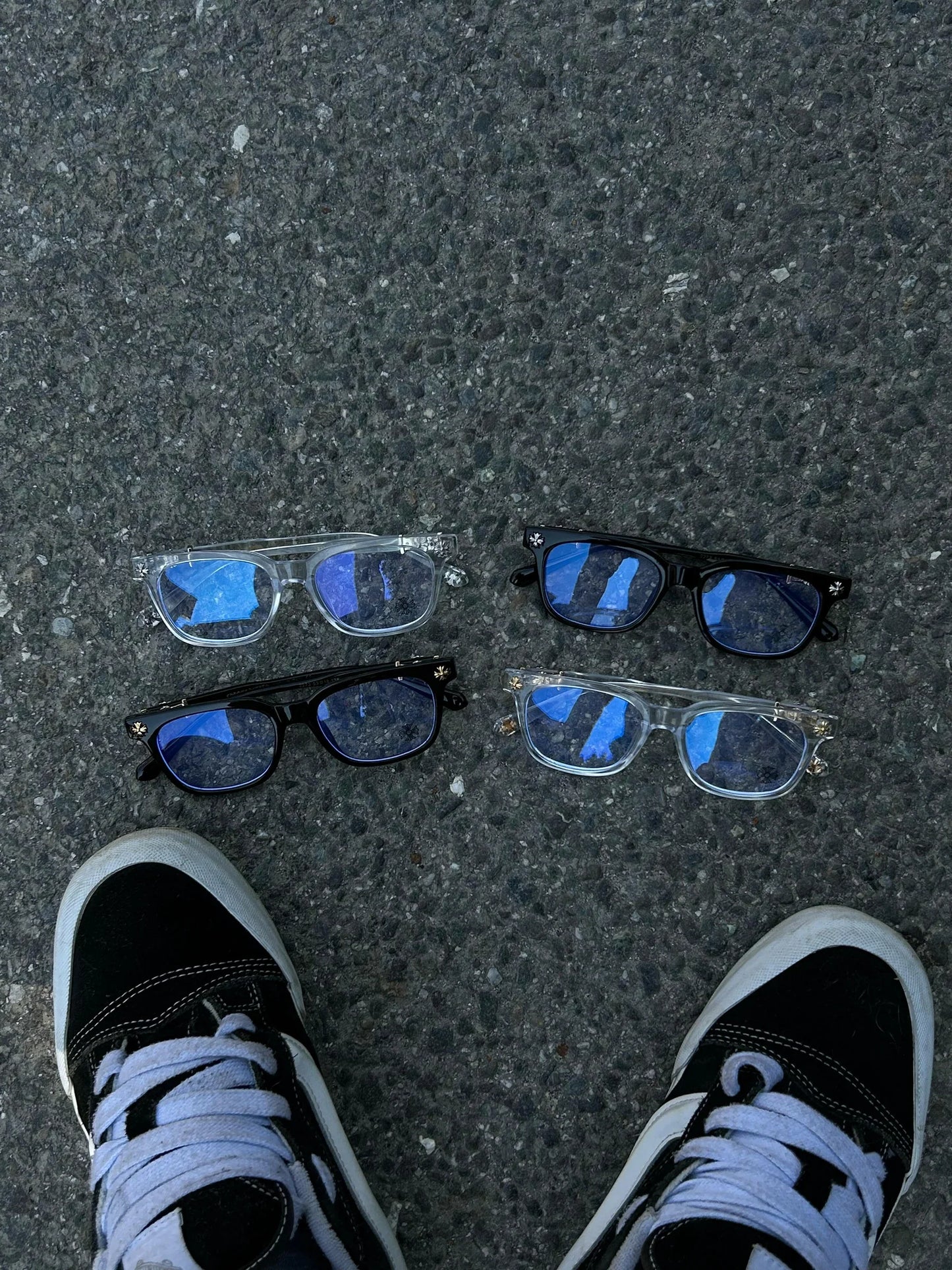 Chrome Cross Frames 2.0
