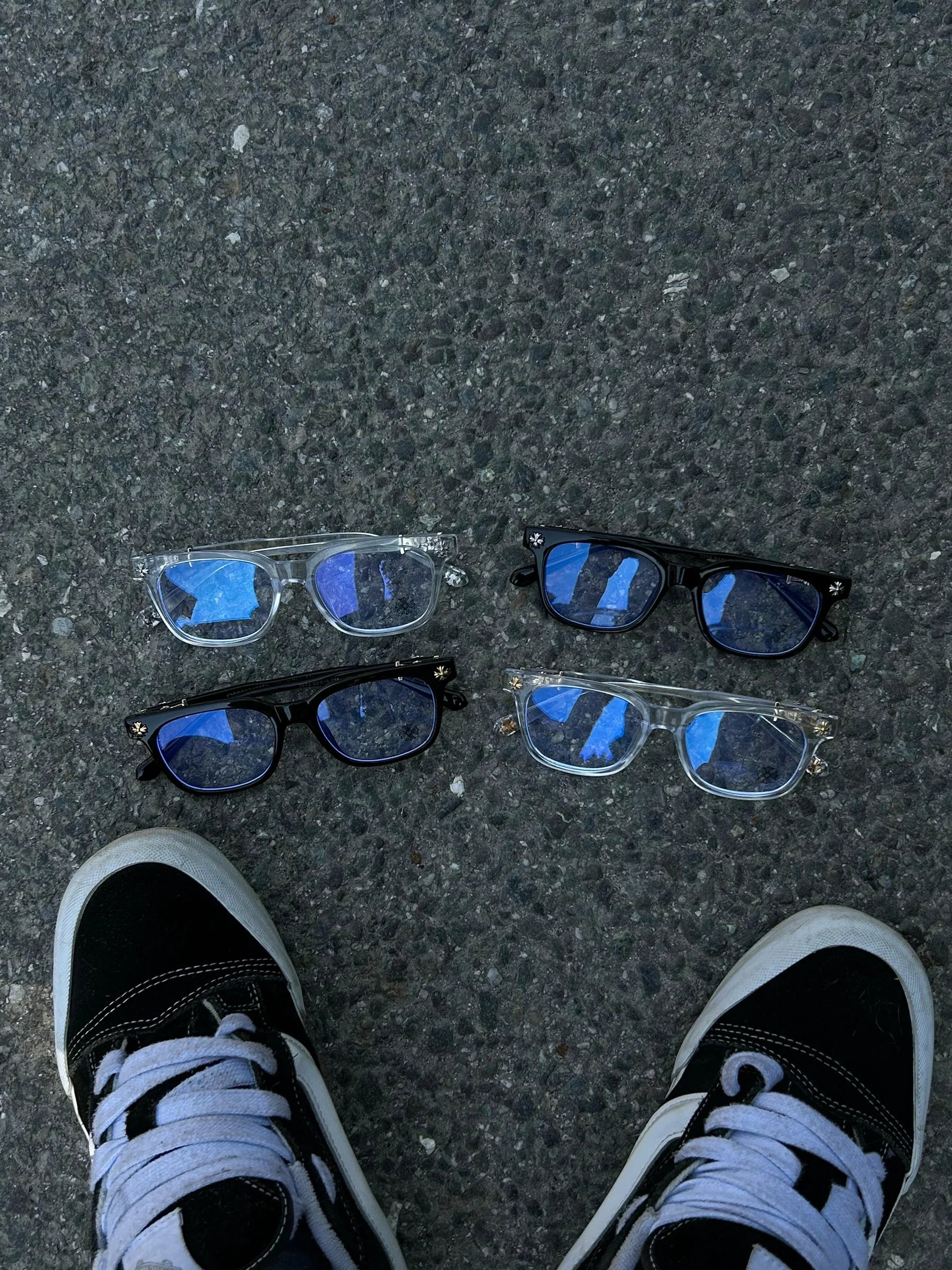 Chrome Cross Frames 2.0