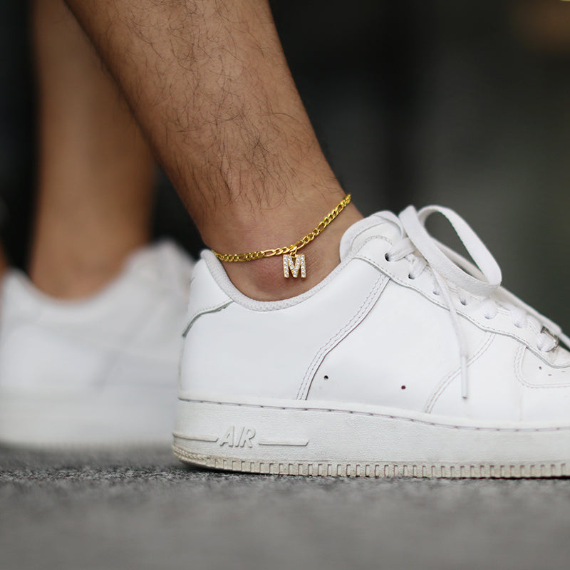 Eterna Initial Anklet