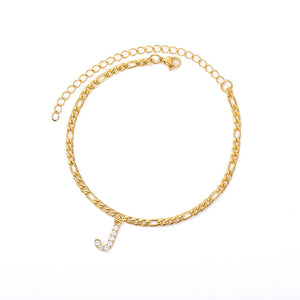 Eterna Initial Anklet
