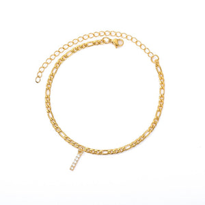 Eterna Initial Anklet