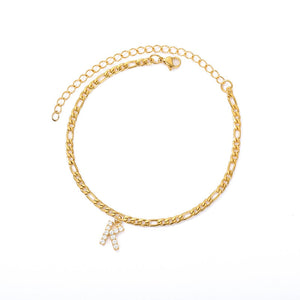 Eterna Initial Anklet