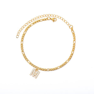 Eterna Initial Anklet