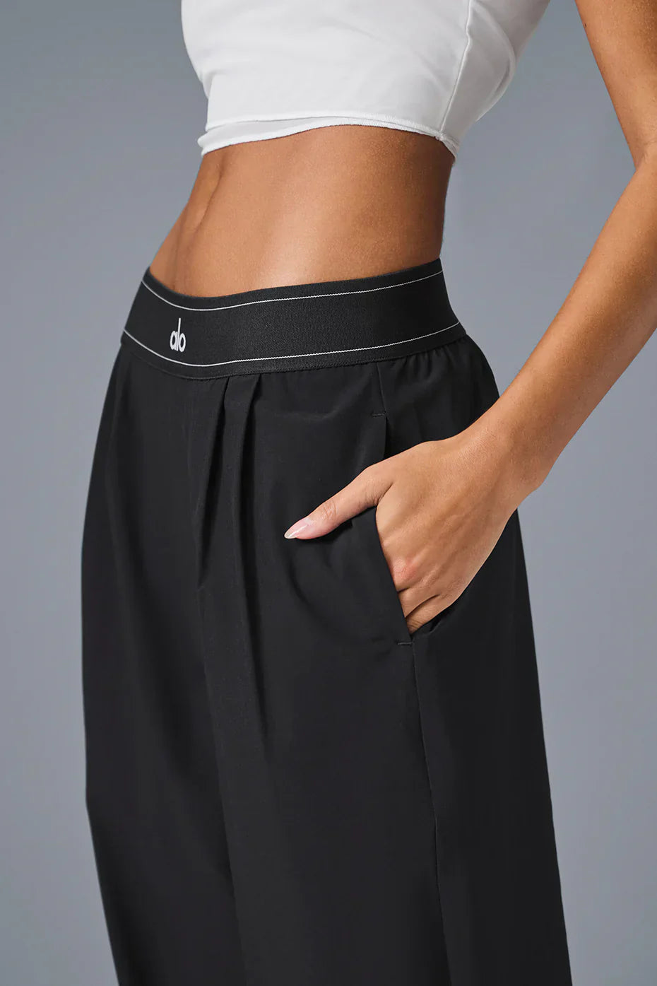 Alo Relaxed Fit Trousers