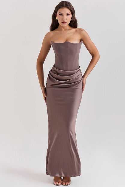 CurveHold™ Strapless Maxi Dress