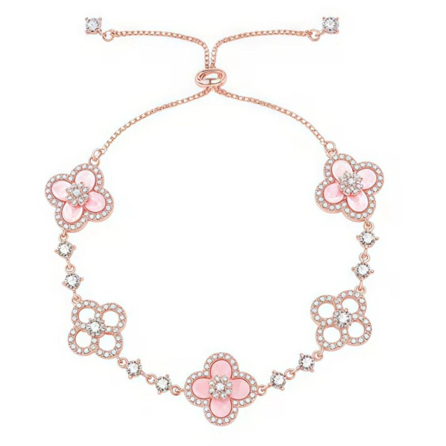 Sparkling Clover Beauty Bracelet