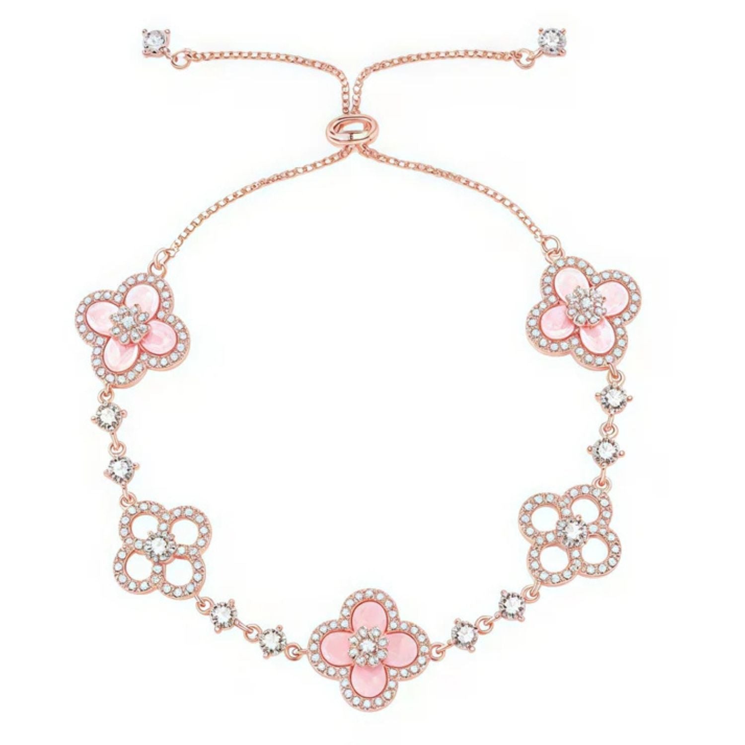 Sparkling Clover Beauty Bracelet
