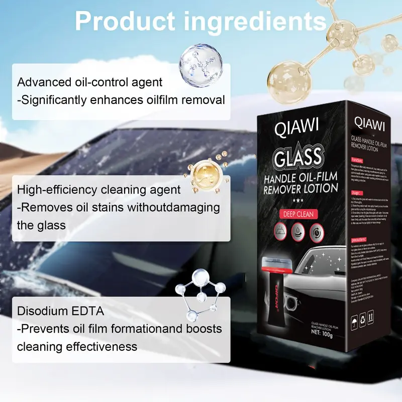 Glass Oil Film Remover