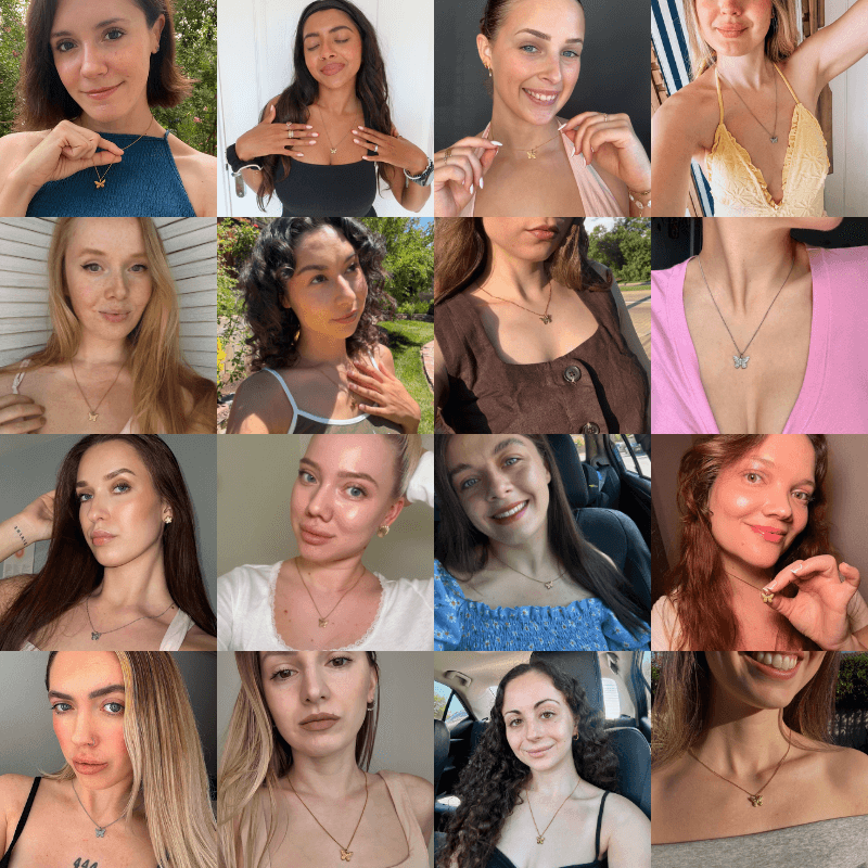 The (VIRAL) Butterfly Effect Necklace