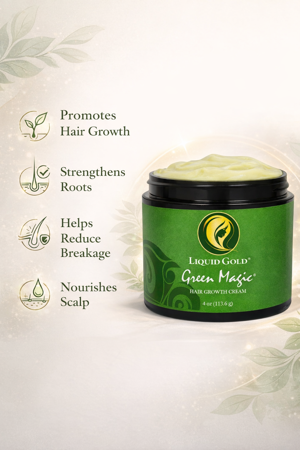 Green Magic Hair Growth Cream