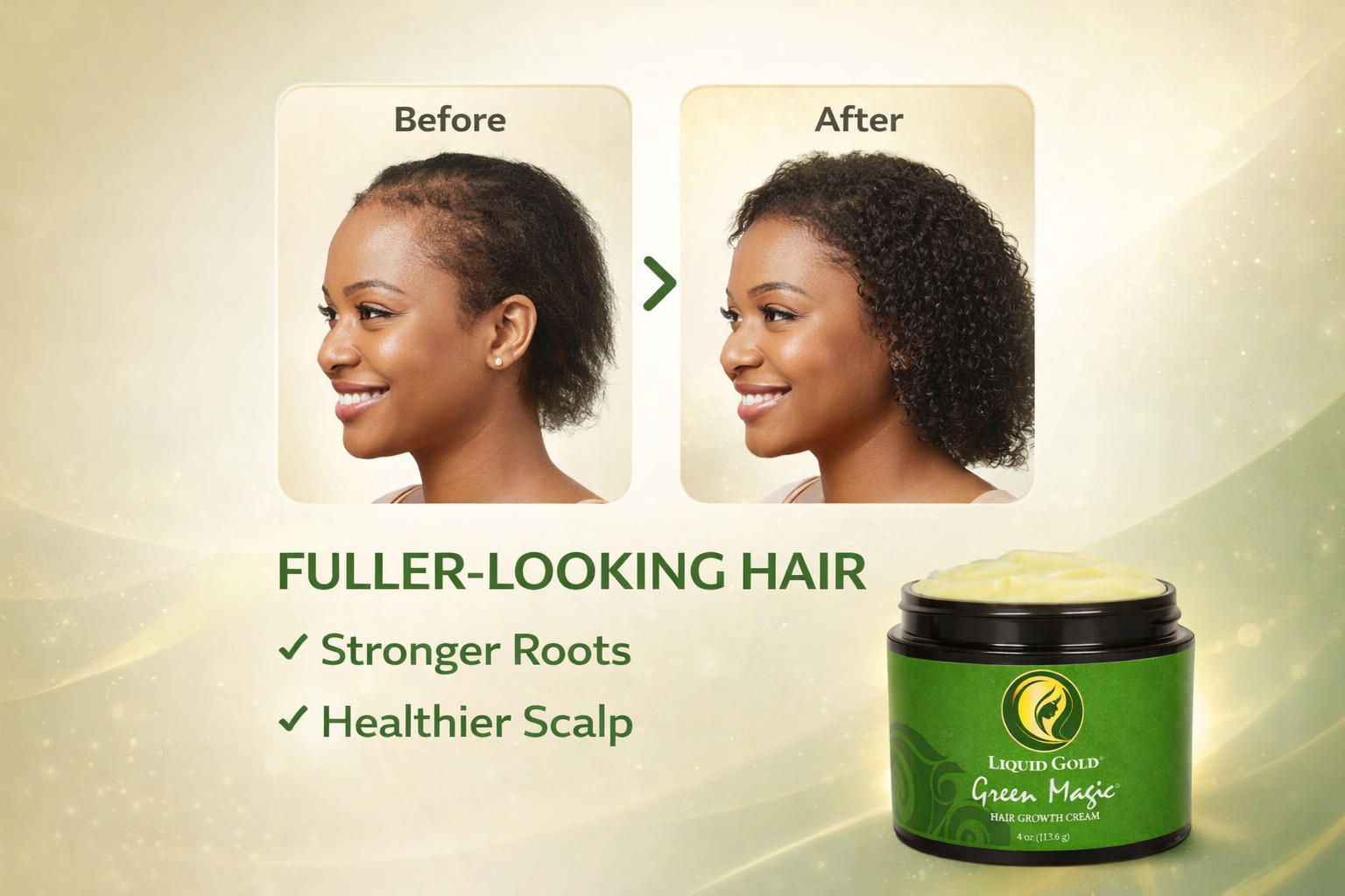 Green Magic Hair Growth Cream