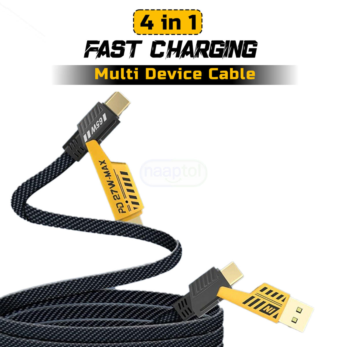 The 4 in 1 Super Charging Cable