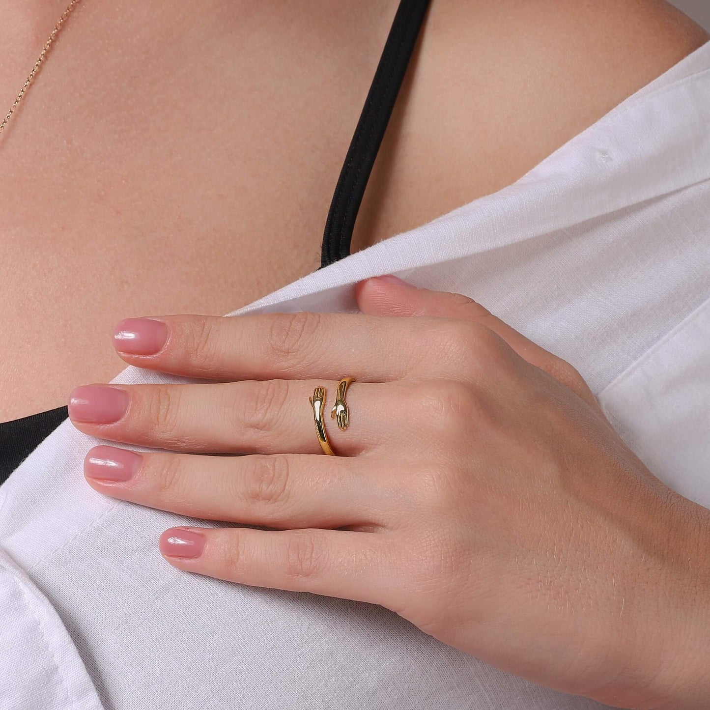 The Lovey Hug Ring