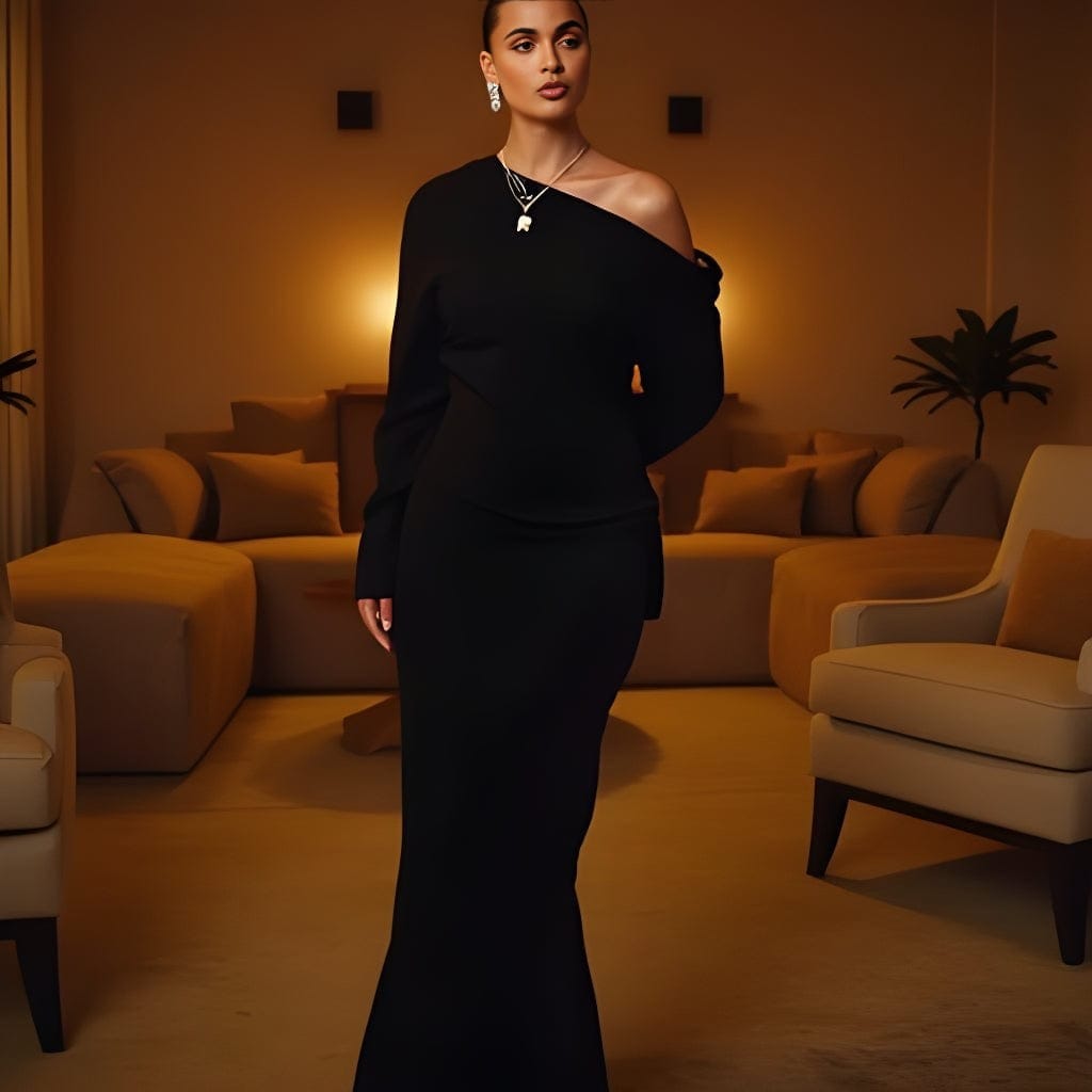 Long SaraPhina Drop Dress